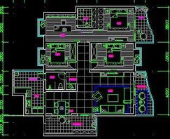 室内装修施工图纸免费下载 建筑装修图