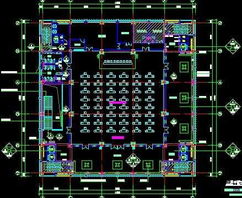 室内装修设计工程施工图免费下载 建筑装修图