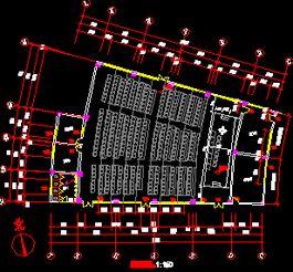 某大会议室装修施工图纸免费下载 建筑装修图